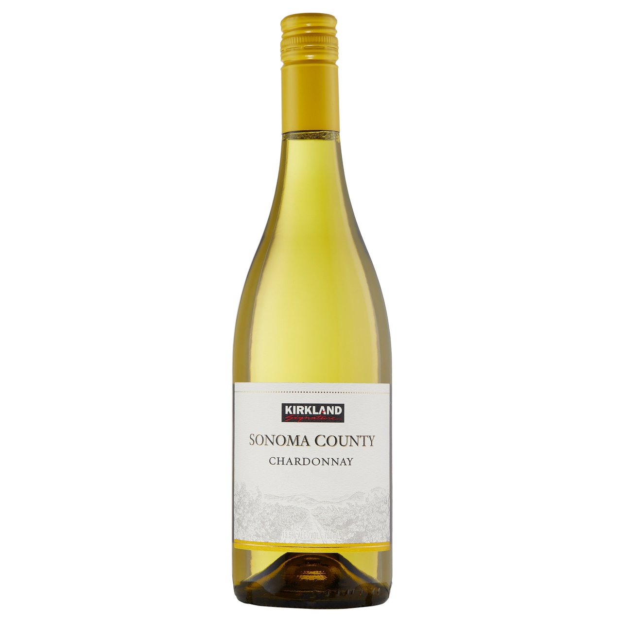 Kirkland Signature Chardonnay Sonoma County CA 750ML - Image 1