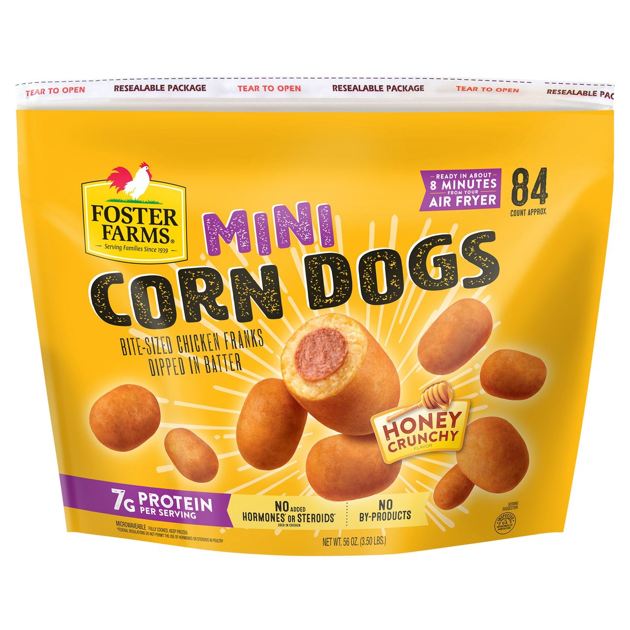 Foster Farms Mini Corn Dogs 84 CT - Image 1
