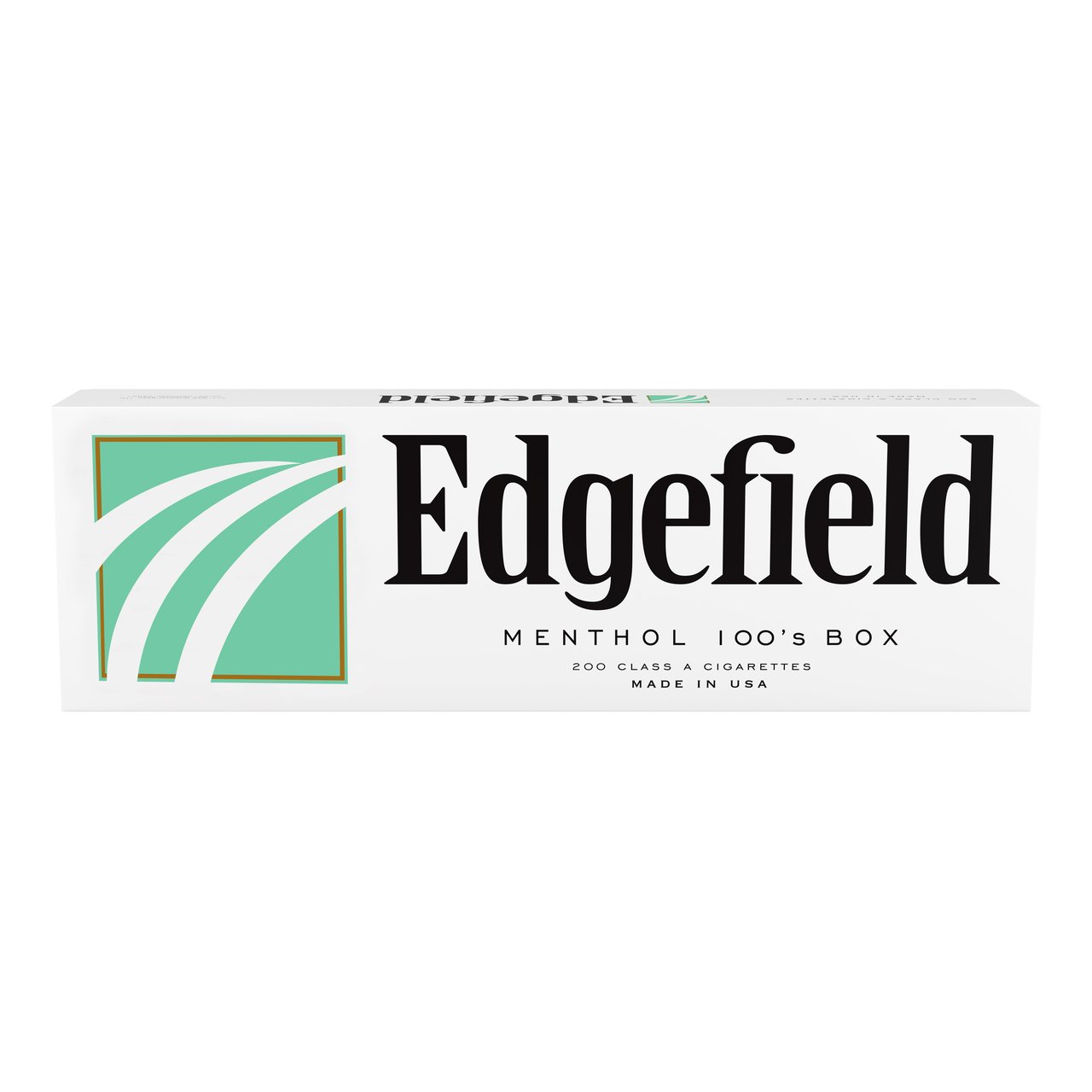 Edgefield Menthol Gold 100s Box