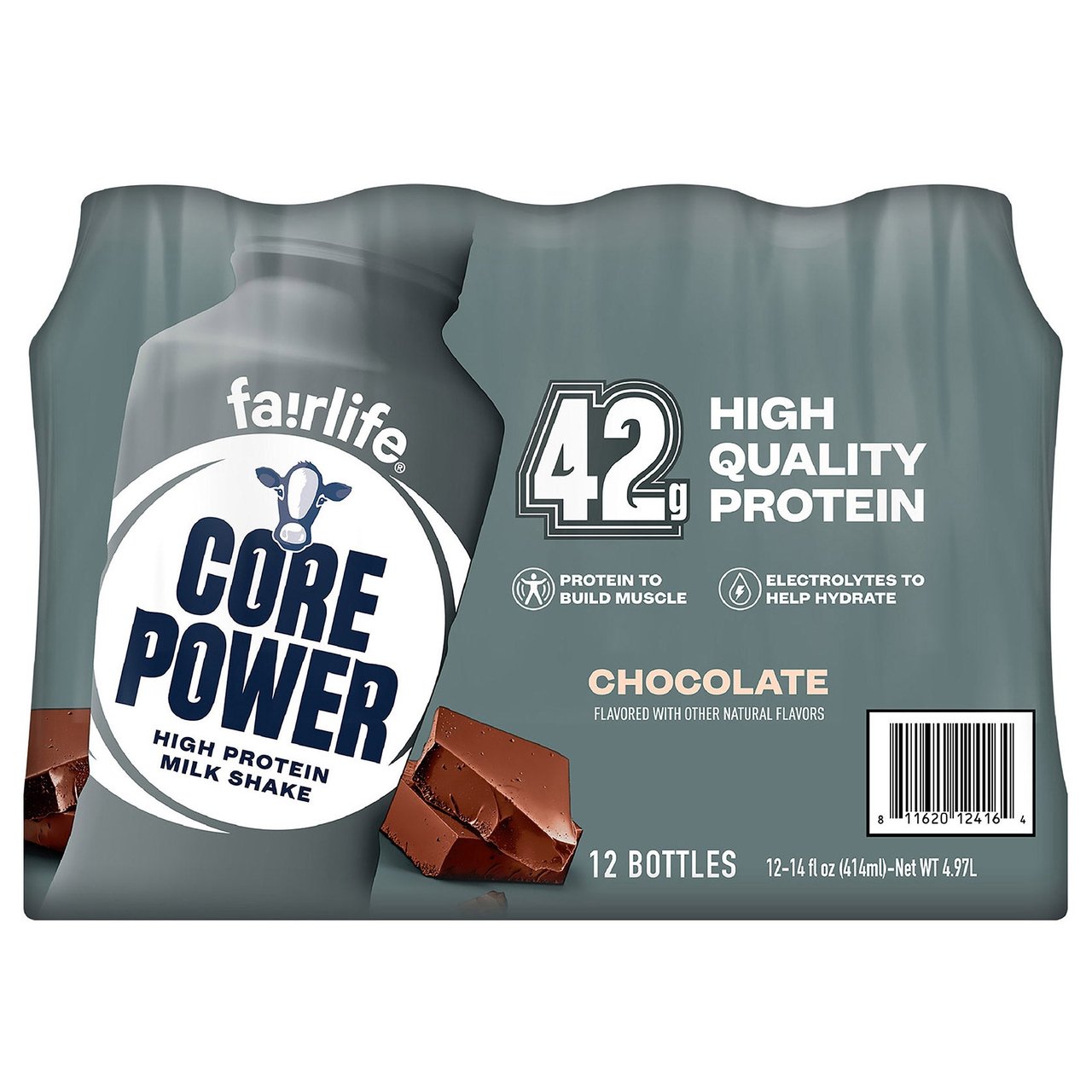 Core Power Elite 42g Protein Shake, 14 oz, 12-Pack