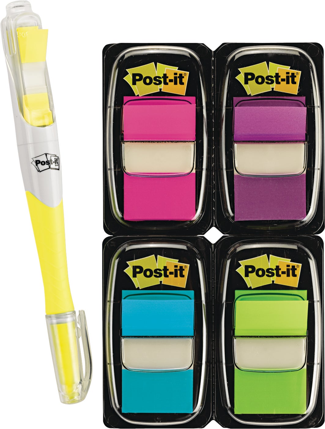 Post-it Flag Value Pack, Assorted Bright Colors - Image 1