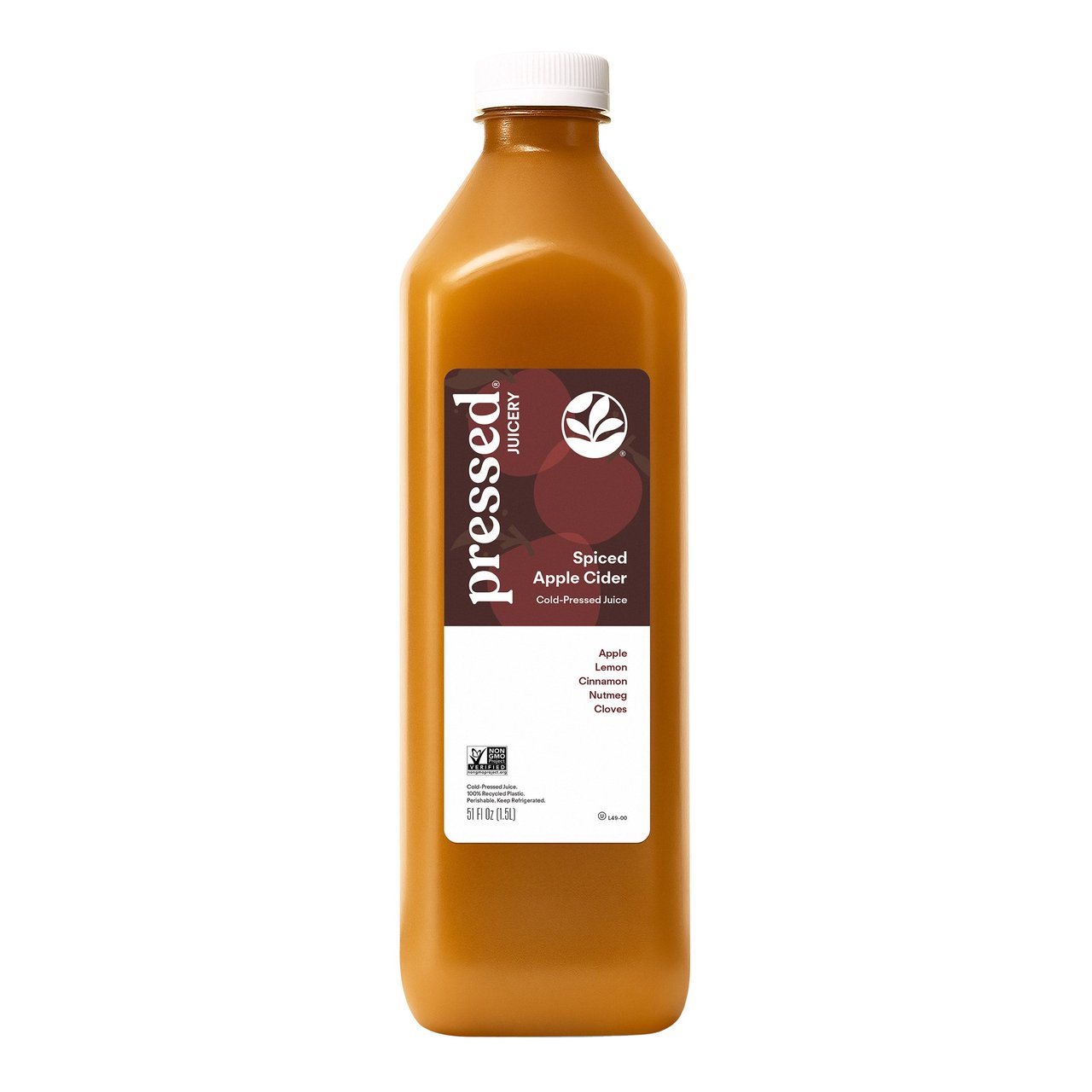 Pressed Juicery Spiced Apple Cider 51 Ounces - Image 1