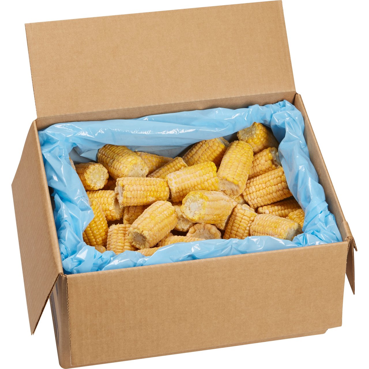 Flav-R-Pac Super Sweet Corn Cobbettes, 96 ct - 30 lb Box - Image 1