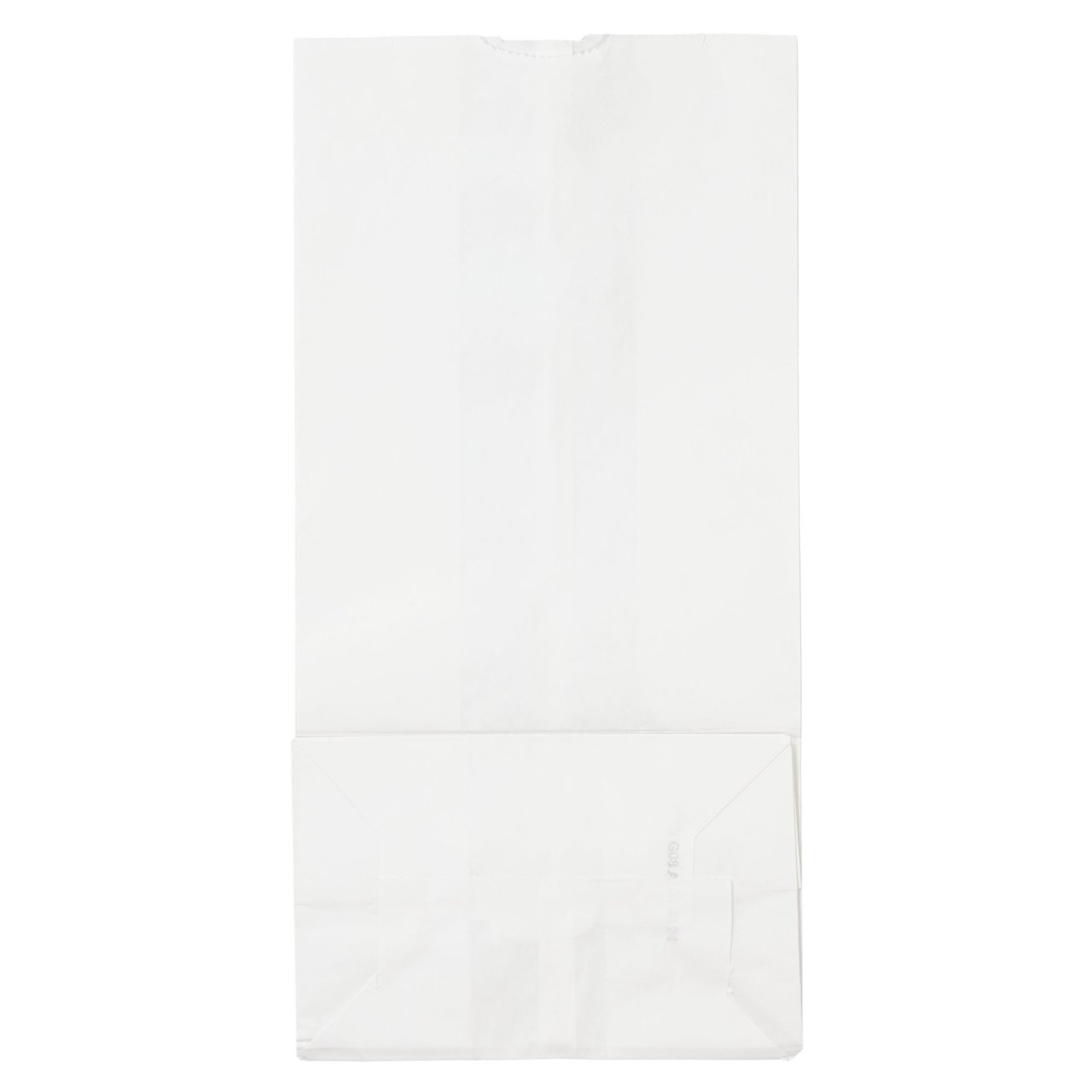 Duro 8 lb. White Paper Bag, 500 Count