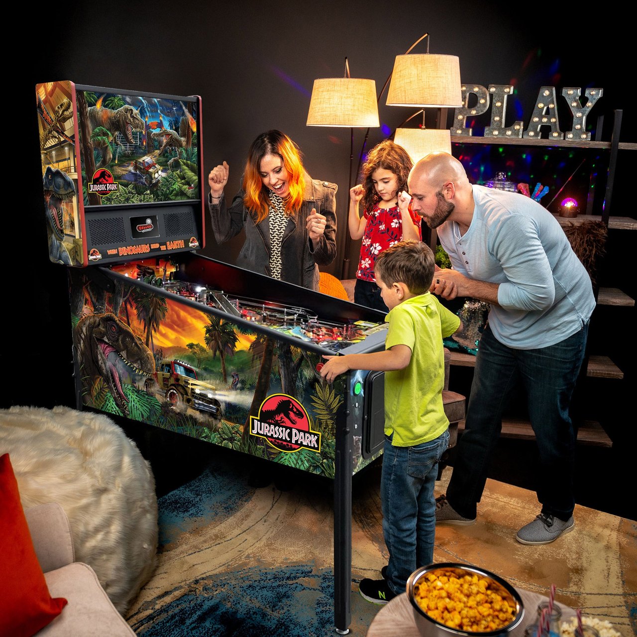 Stern Jurassic Park Pinball Machine - Home Edition Plus - Image 1