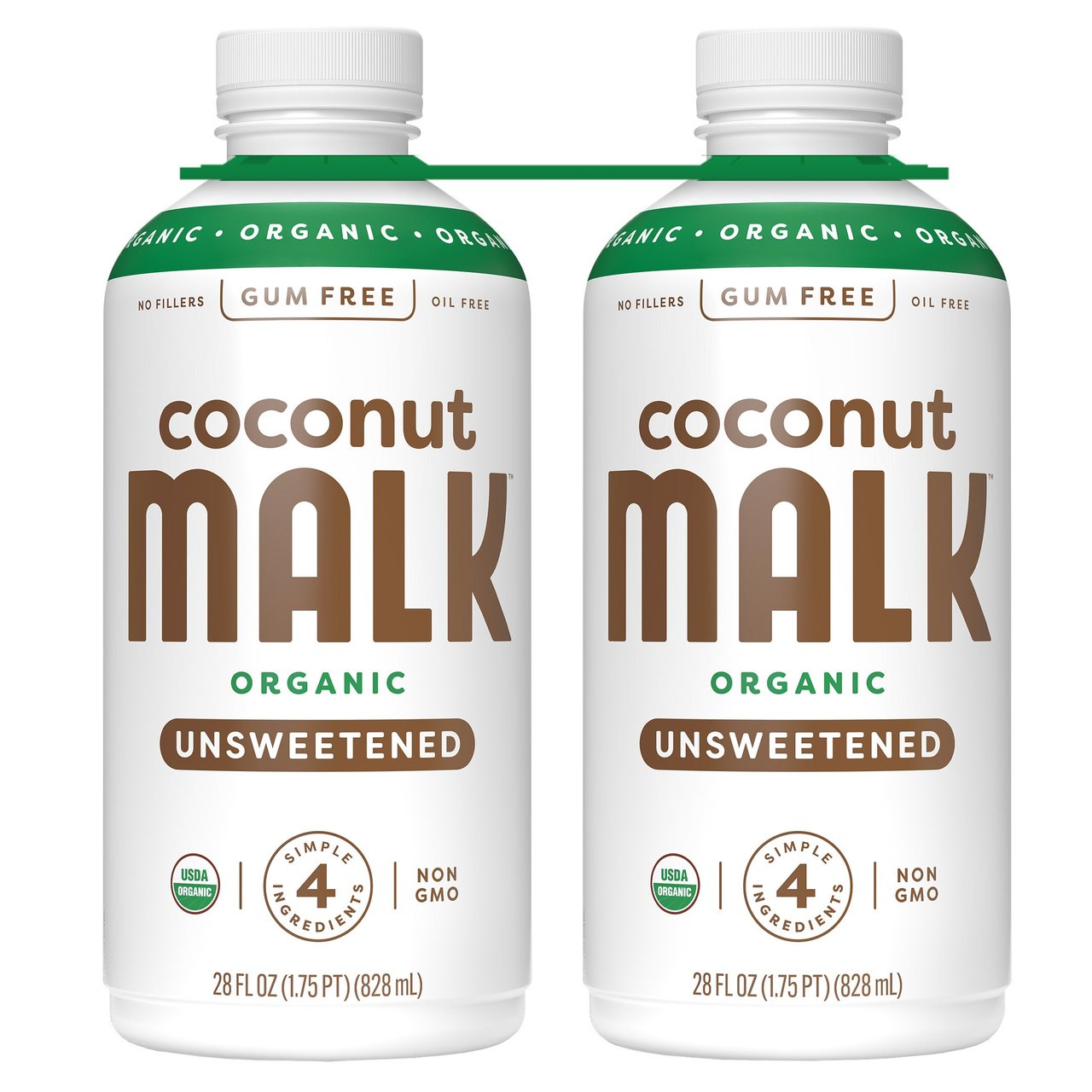 MALK Organic Coconut Milk 2/28 oz - Image 1