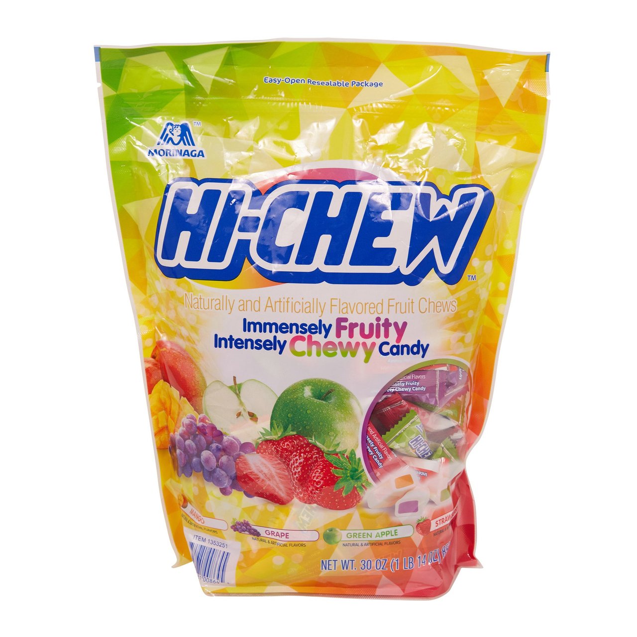 Hi-Chew Fruit Chews Variety 30 oz - Image 1