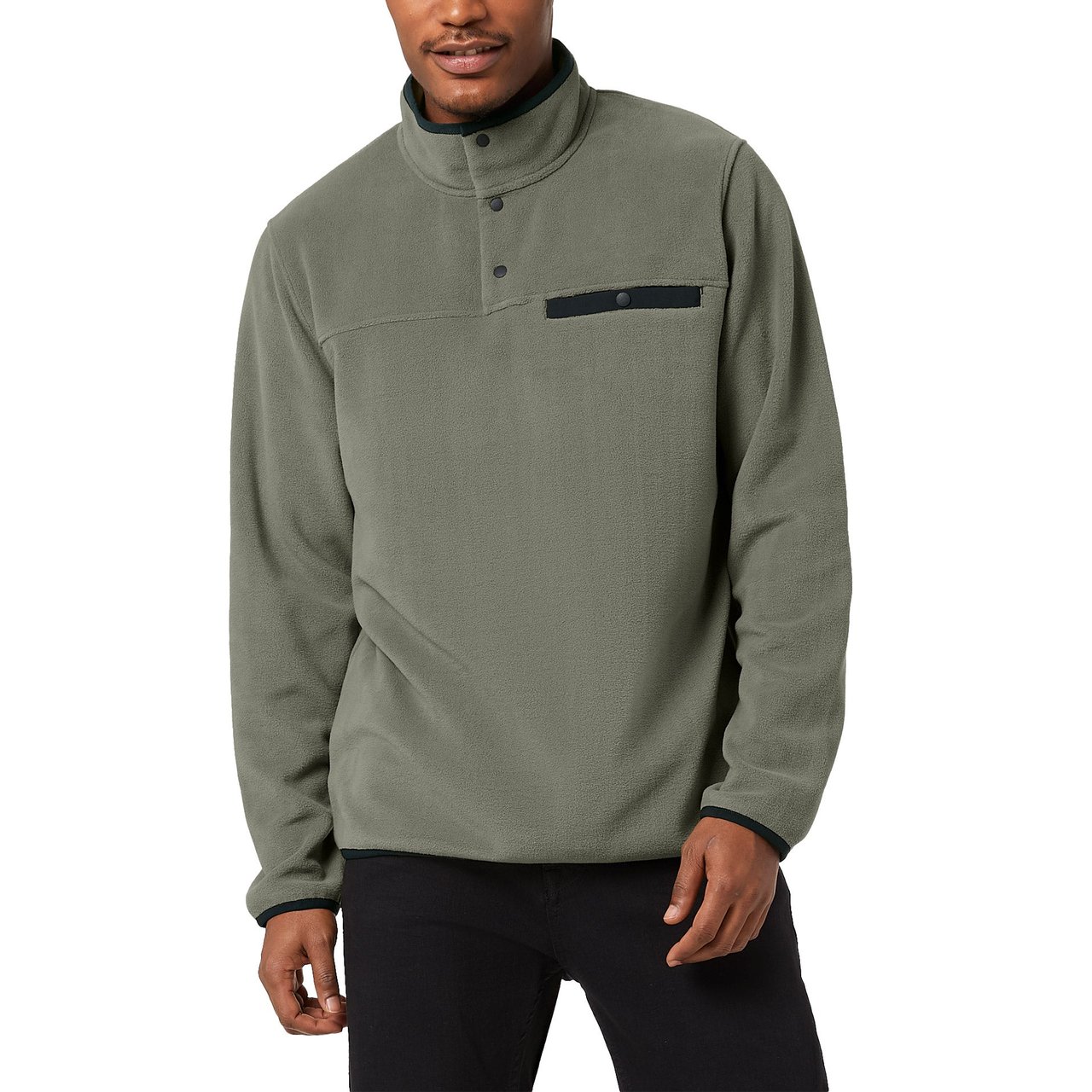 32 Degrees Men's Fleece 1/4 Snap Pullover - Image 1