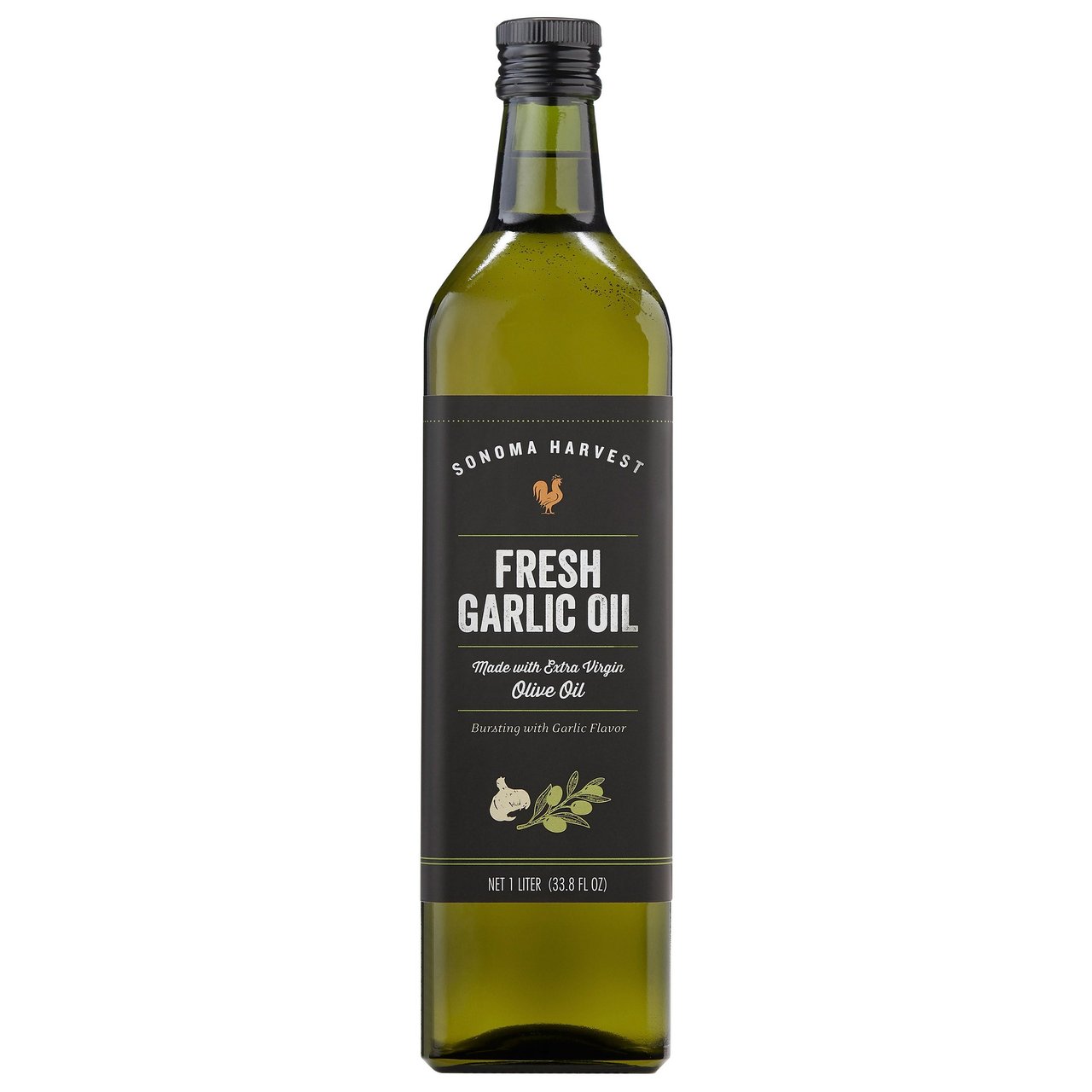 Sonoma Harvest Garlic Extra Virgin Olive Oil 1 Liter - Image 1