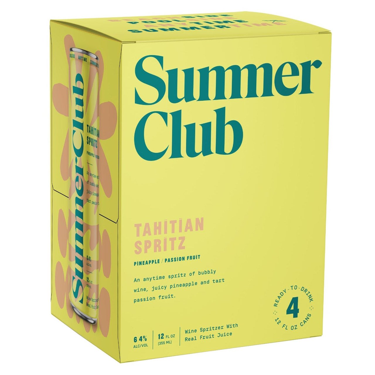 Summer Club Tahitian Spritz 4-Pack / 12 oz Cans