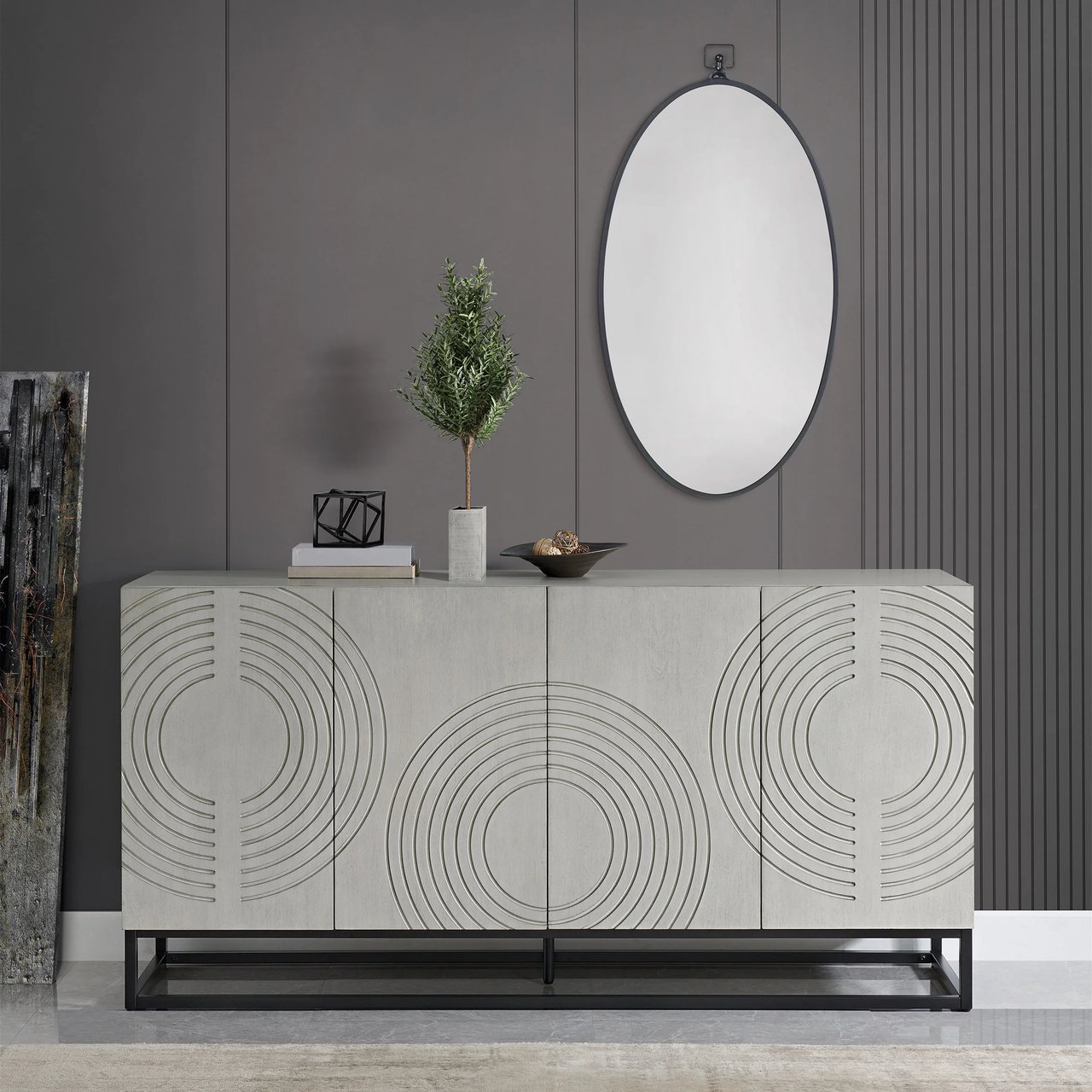 Bayside Furnishings Everly 72" Accent Console - Image 1