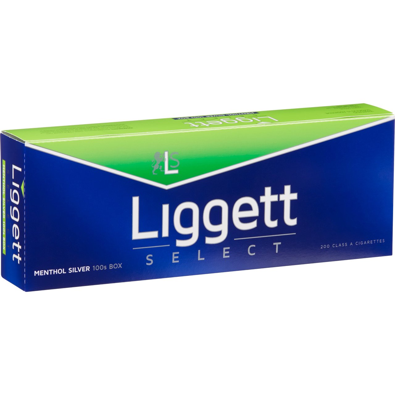 Liggett Select Menthol Silver 100s Box