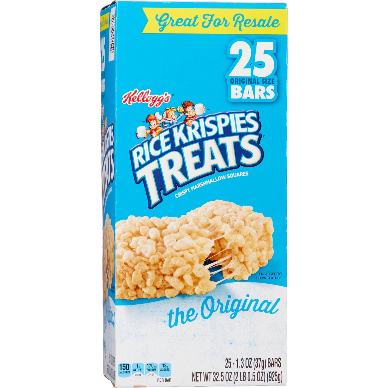Kellogg's Rice Krispies Treats 25 CT (2.03 lbs) - Image 1