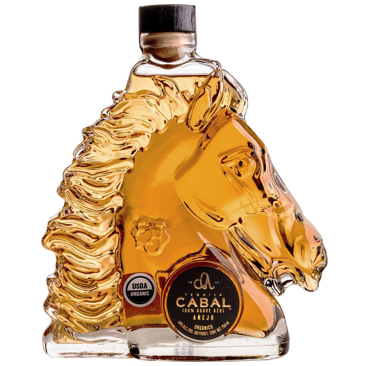 Tequila Cabal Horsehead Añejo 44 Mexico 750ML - Image 1