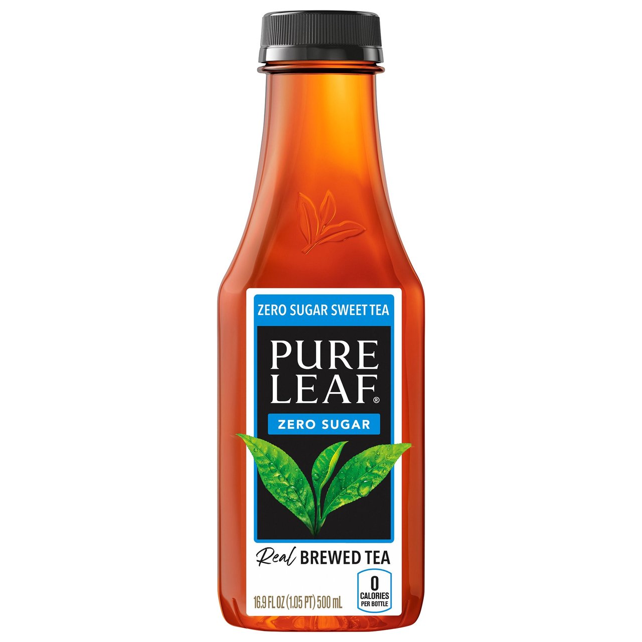 Pure Leaf Zero Sugar Sweet Tea, 18 x 16.9 fl oz Bottles - Image 1