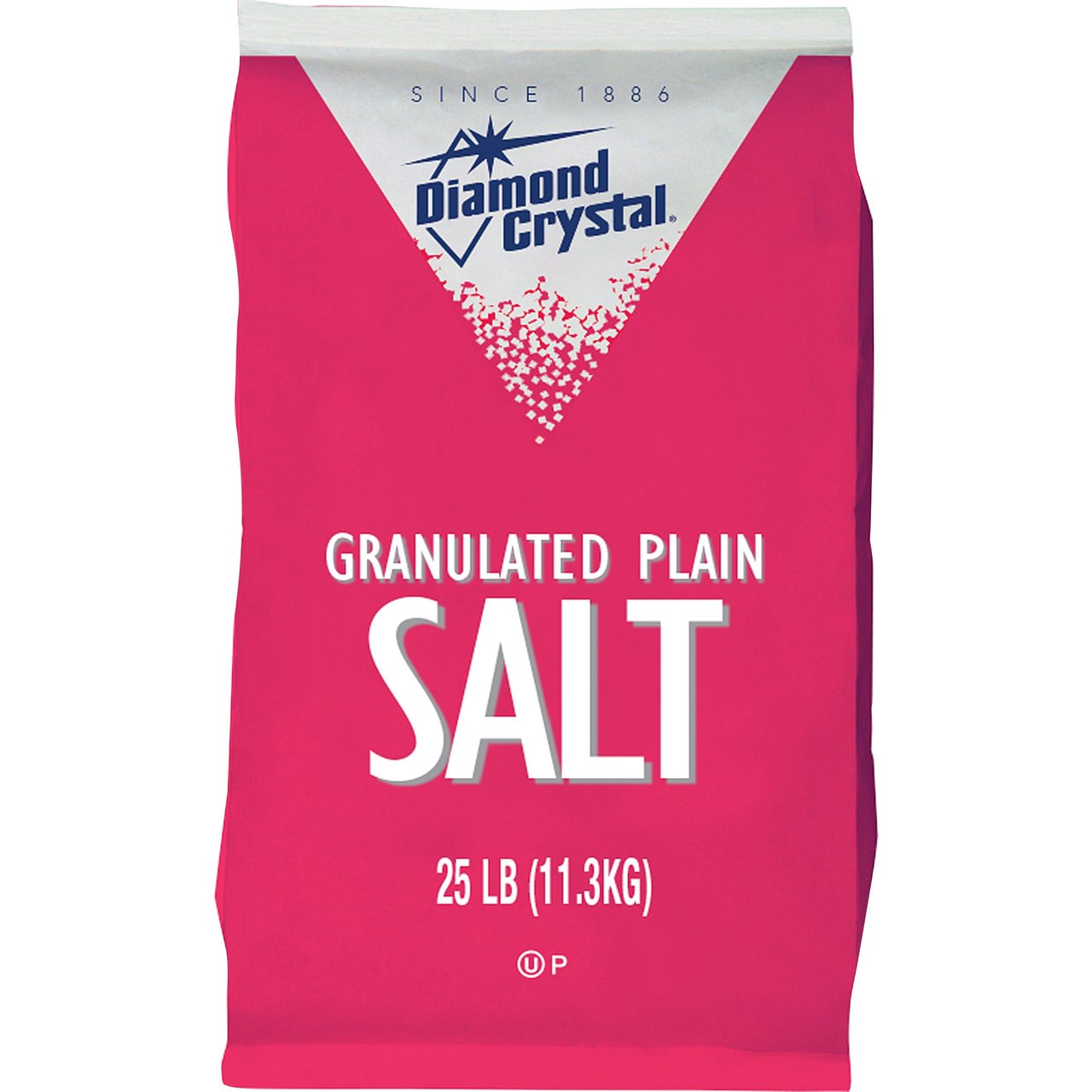 Diamond Crystal Granulated Salt, 25 lb - Image 1