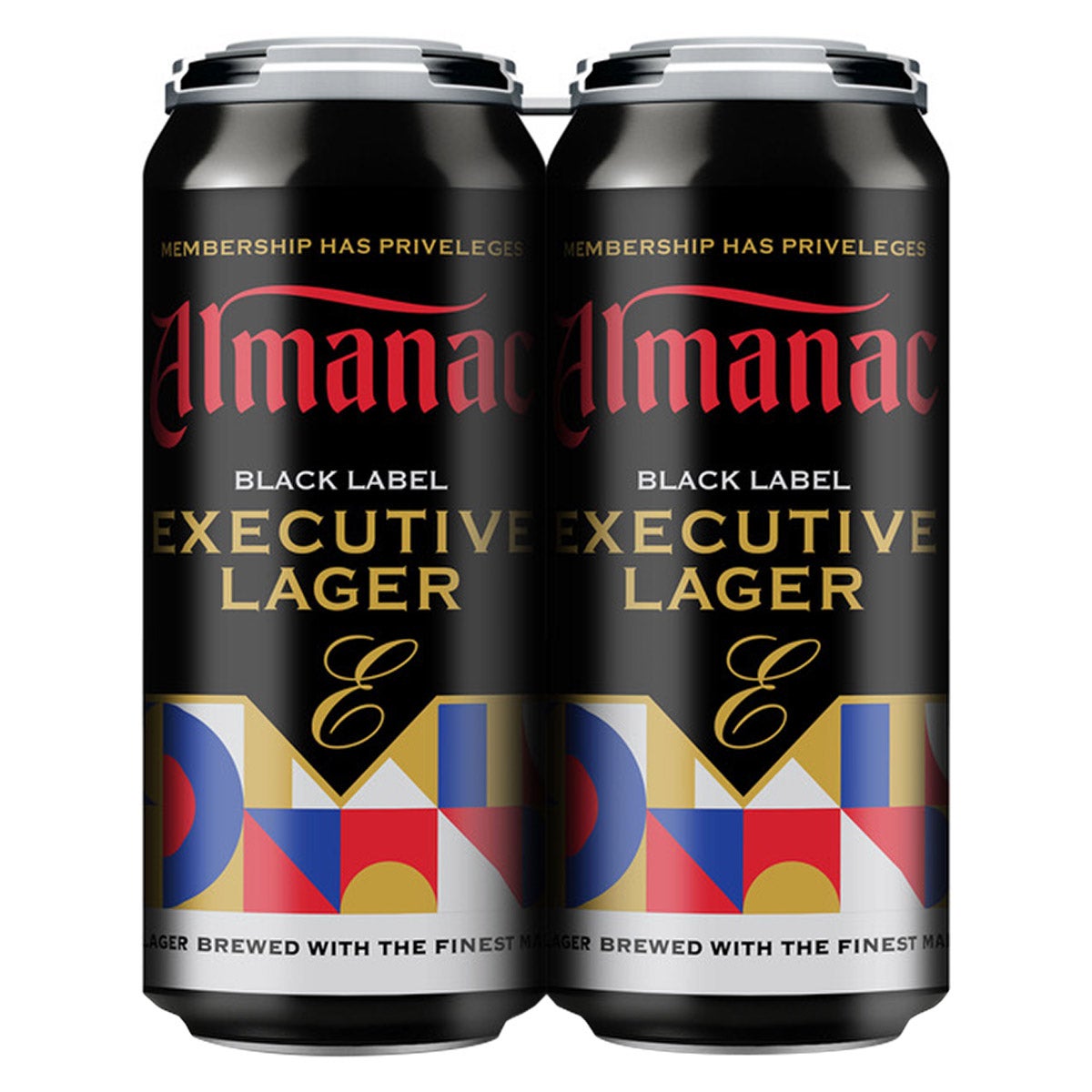 Almanac Brewing Executive Lager, Alameda, CA — 6-Pack, 16 oz Cans - Image 1