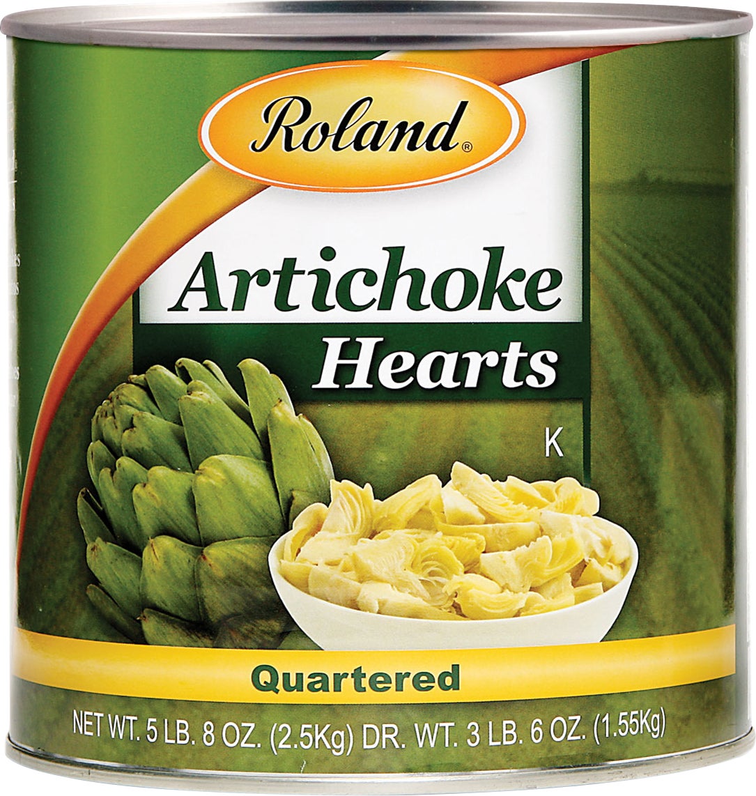 Roland Artichoke Hearts, Quartered - Image 1