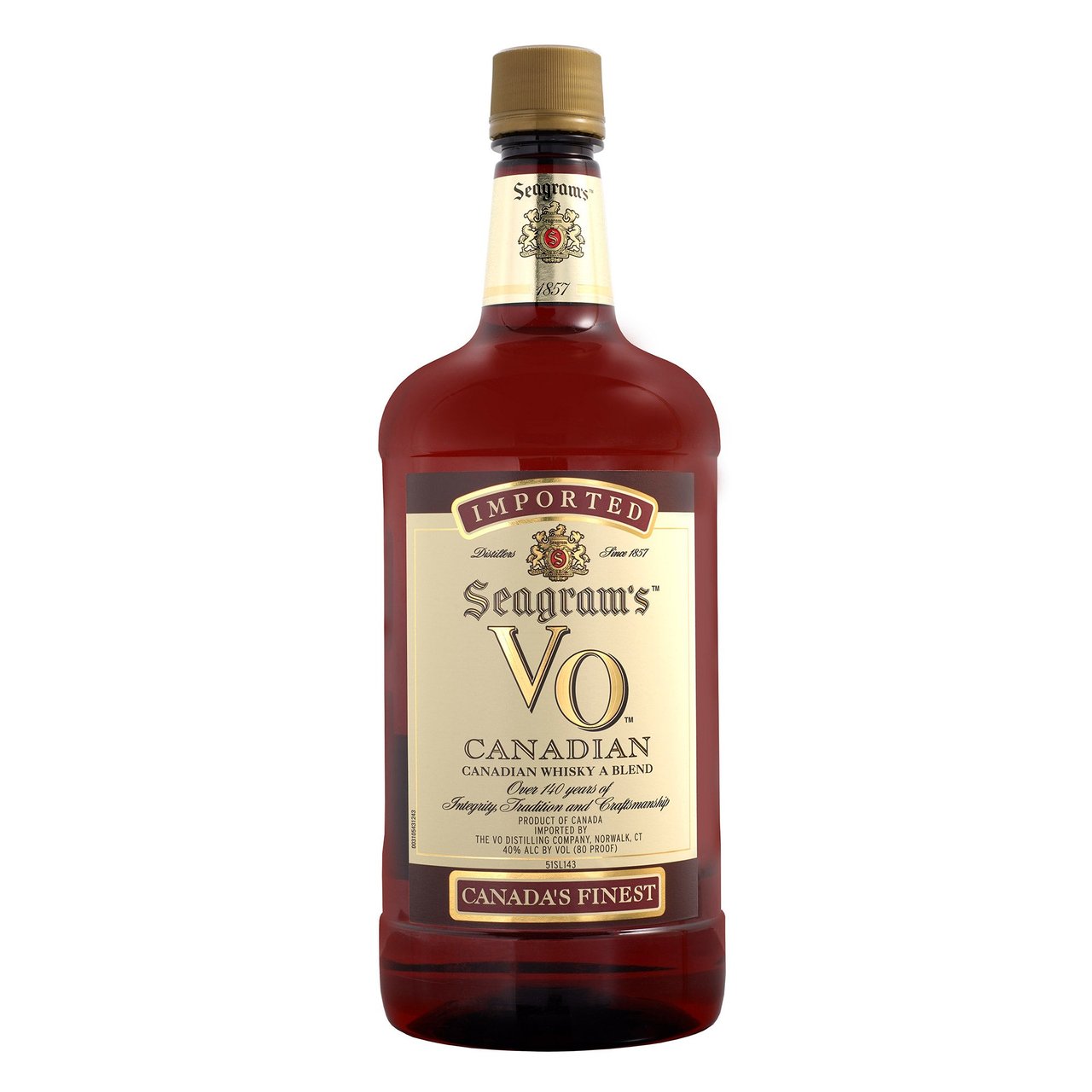 Seagram's V.O. Canadian Whisky 1.75 L - Image 1