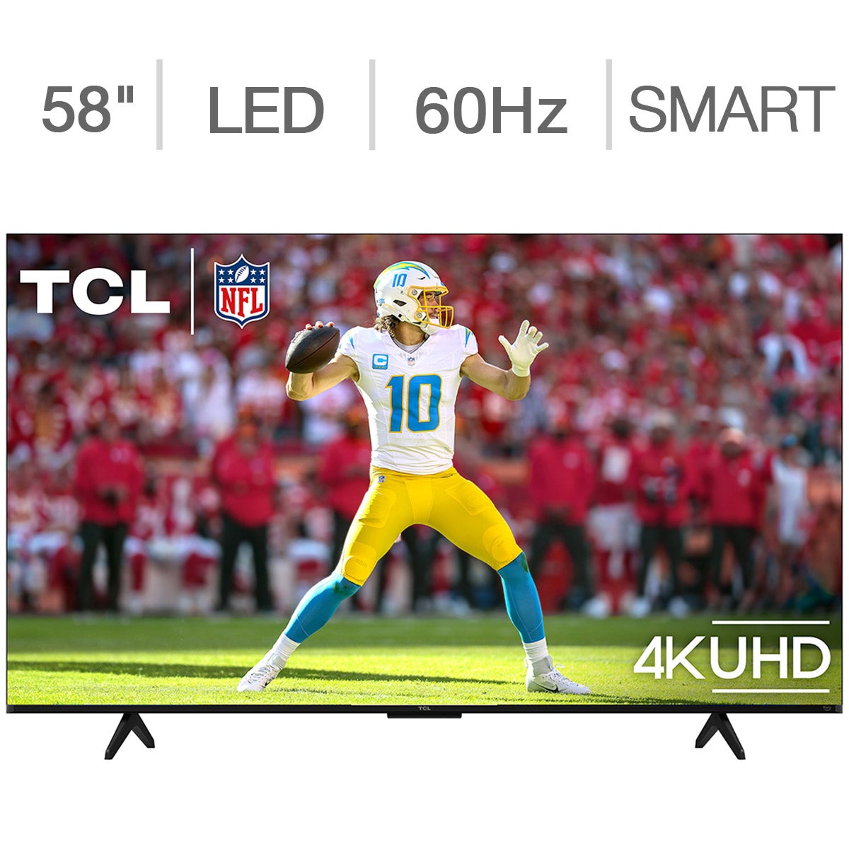 TCL 58" S Class 4K UHD HDR LED Smart TV with Fire TV (Model 58S571F) - Image 1