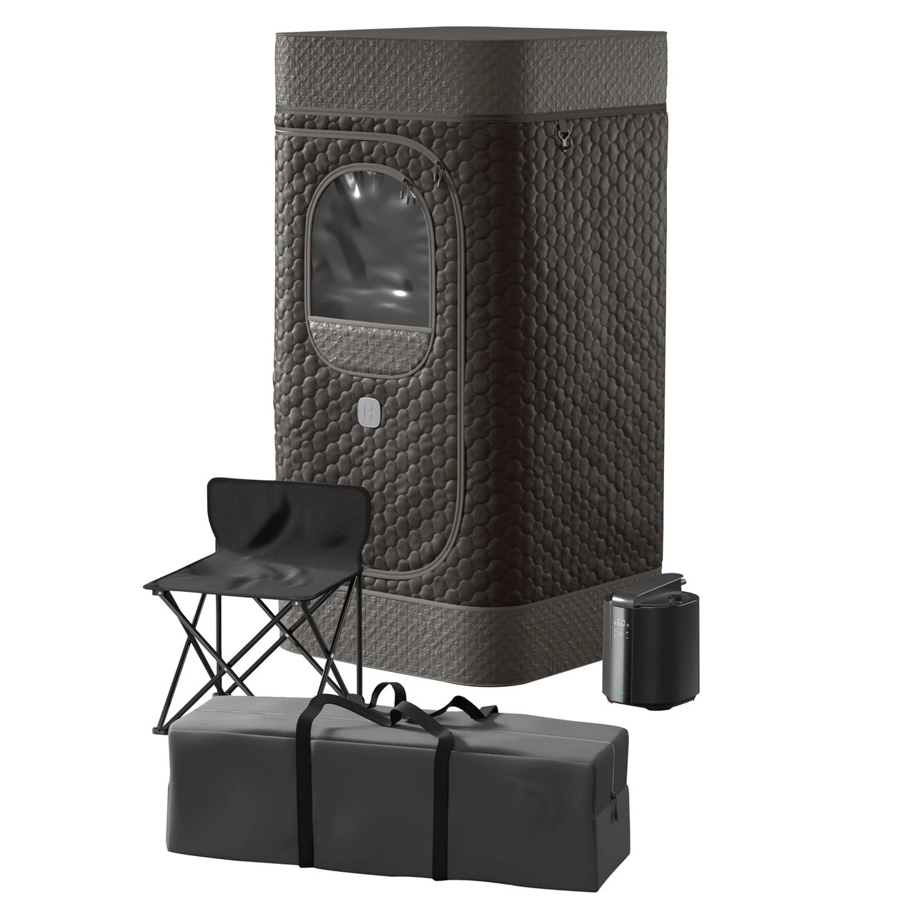HoMedics Premium Portable Steam Sauna - Black (#2849555) - $179.99
