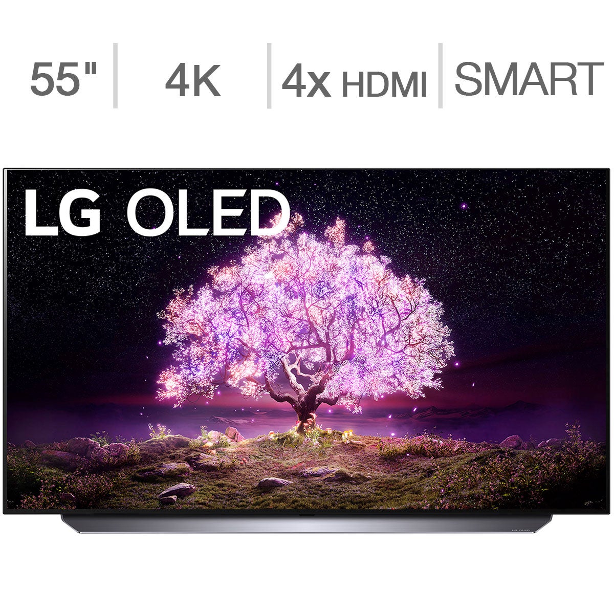 LG OLED55C1AUB 55" Class (54.6" Diag) 4K UHD OLED TV - Image 1