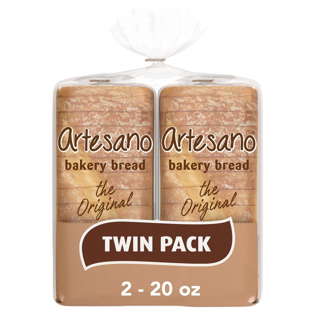 Sara Lee Artesano Style White Bread, 2/20 oz - Image 1