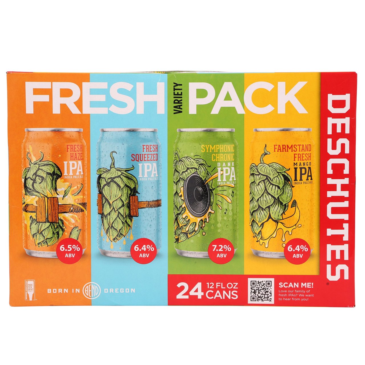 Deschutes Brewery Variety Pack Oregon 24/12oz