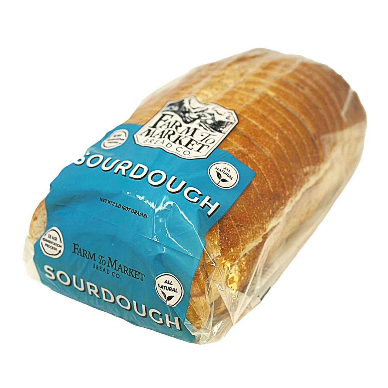 Farm to Market Sliced Sourdough 2 Pound Loaf - Image 1