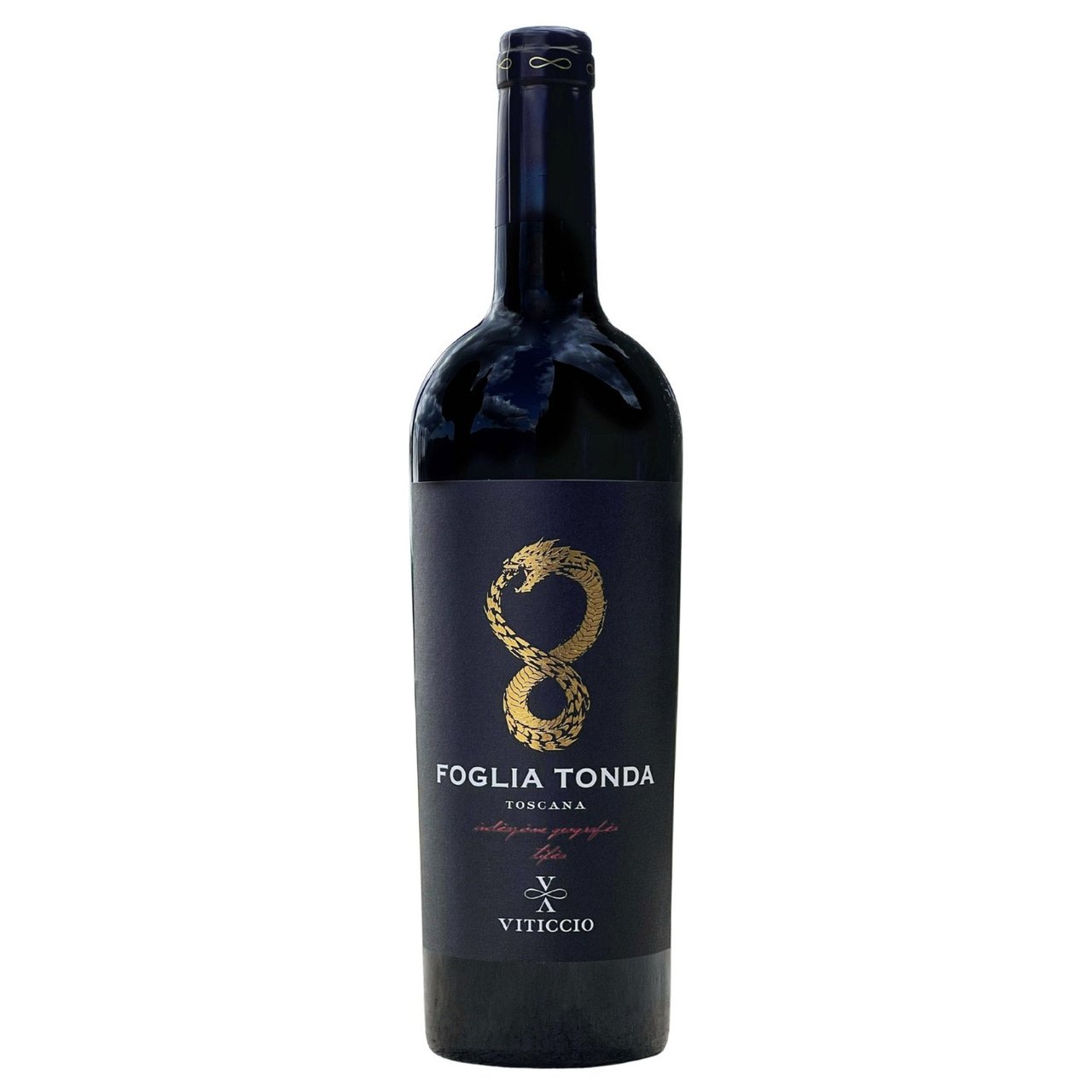 VITICCIO FOGLIA TONDA TOSCANA ROSSO ITALY 750ML - Image 1
