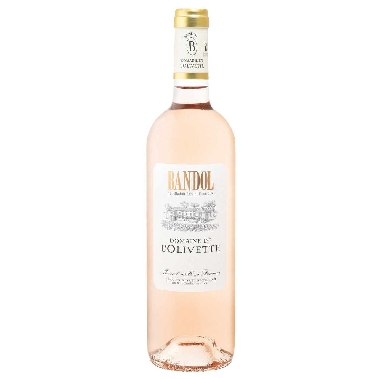Domaine de l'Olivette Rosé Bandol, France 750ML