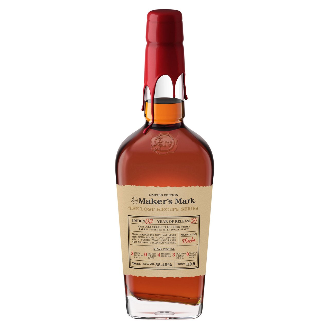 Maker's Mark Mocha STV The Lost Recipe Series Kentucky Straight Bourbon Whiskey 700mL