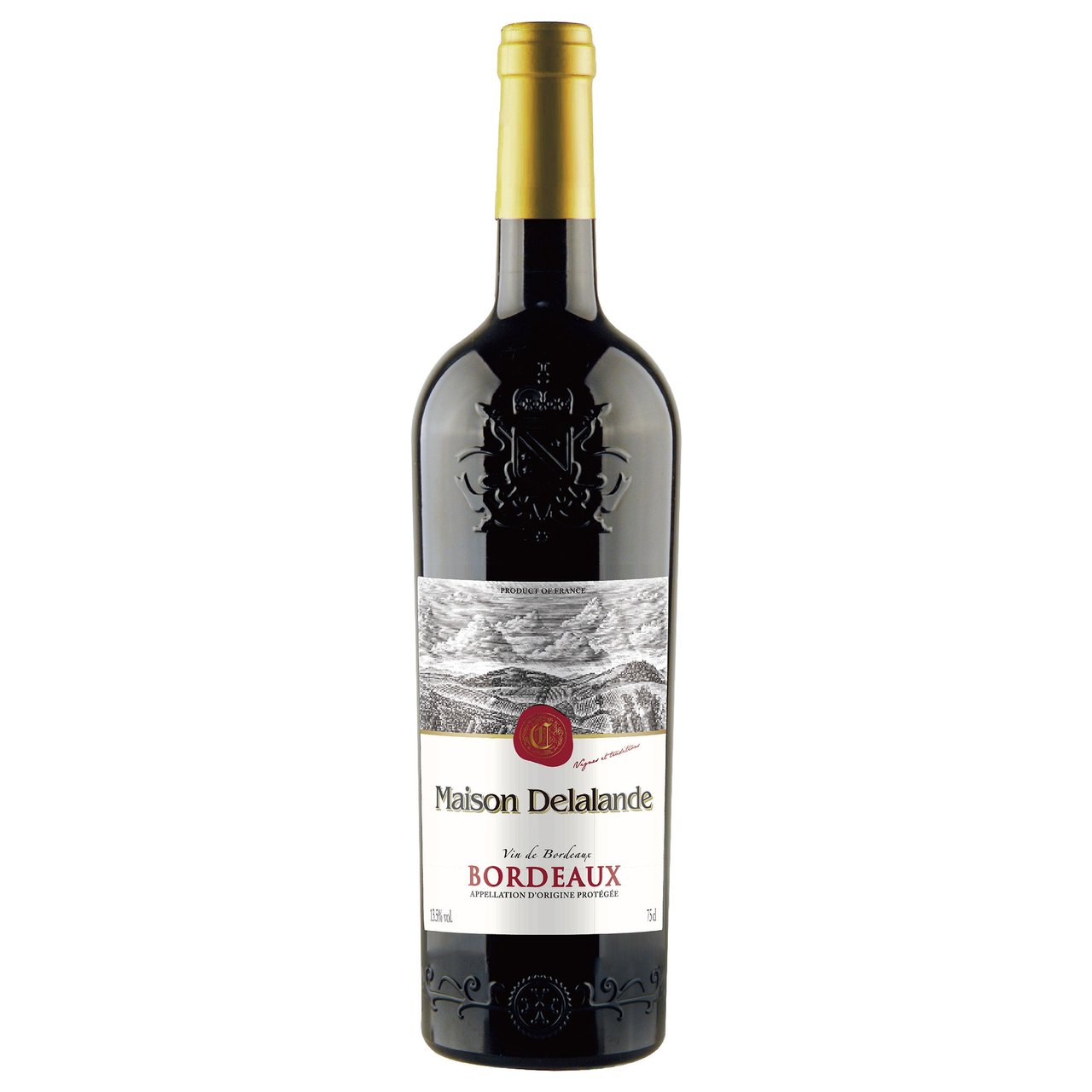 Maison Delalande Bordeaux Red Blend, Bordeaux, France 750mL