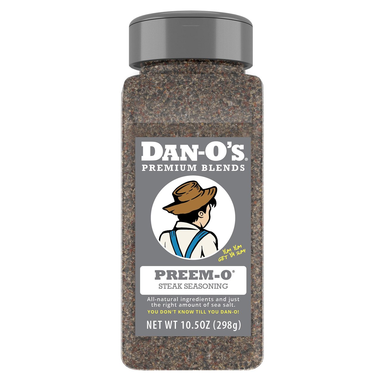 Dan-O's Preem-O Seasoning 10.5 Oz Bottle - Image 1