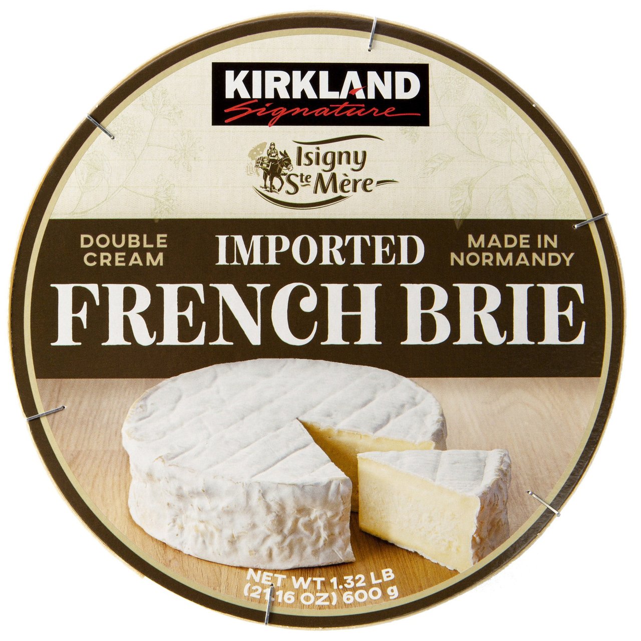 Kirkland Signature Isigny French Brie 1.32 lb - Image 1