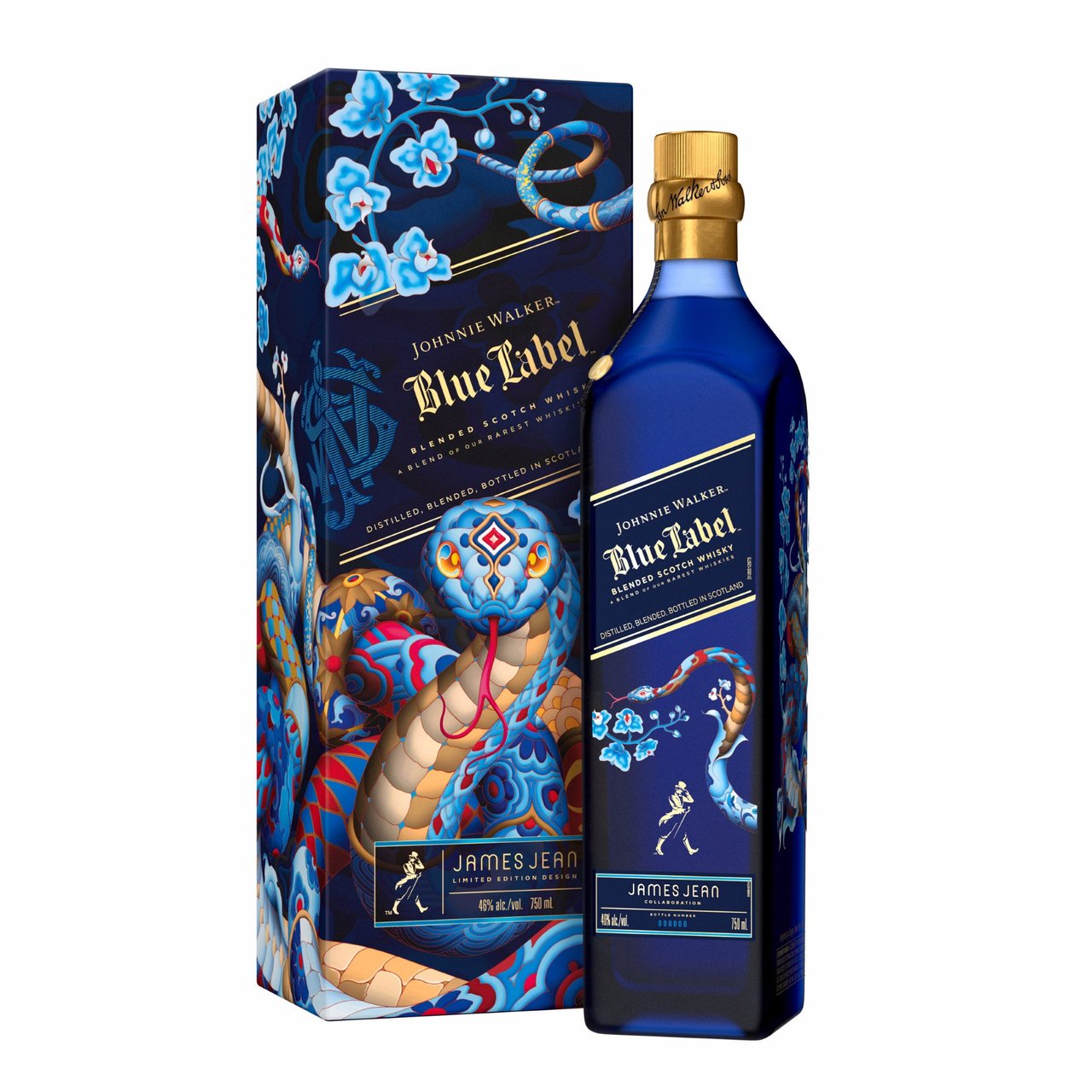 Johnnie Walker Blue Label Year of the Snake Lunar New Year Limited Edition Scotland 750ML