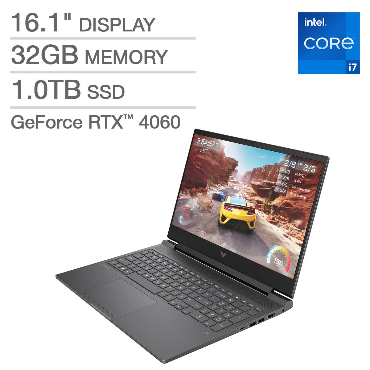HP Victus 16.1" Gaming Laptop - 13th Gen Intel Core i7-13700HX - NVIDIA GeForce RTX 4060 - Image 1