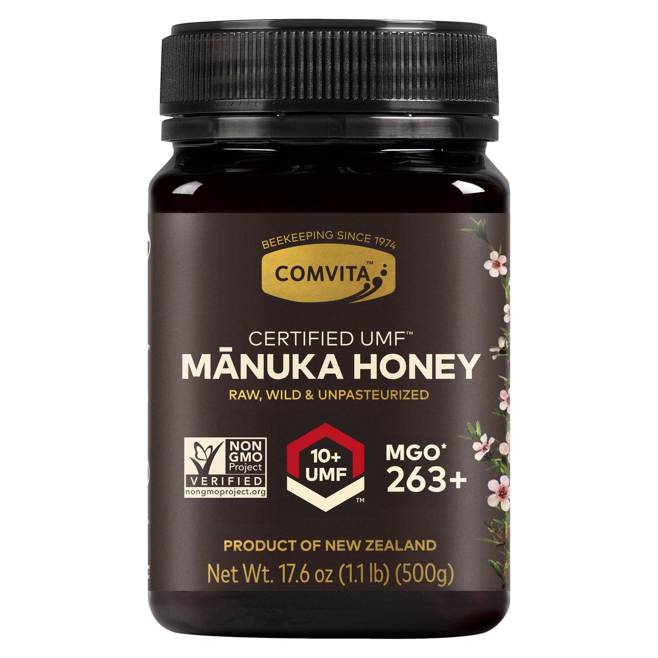 Comvita Manuka Honey UMF 10+ 17.6 Ounce Container - Image 1