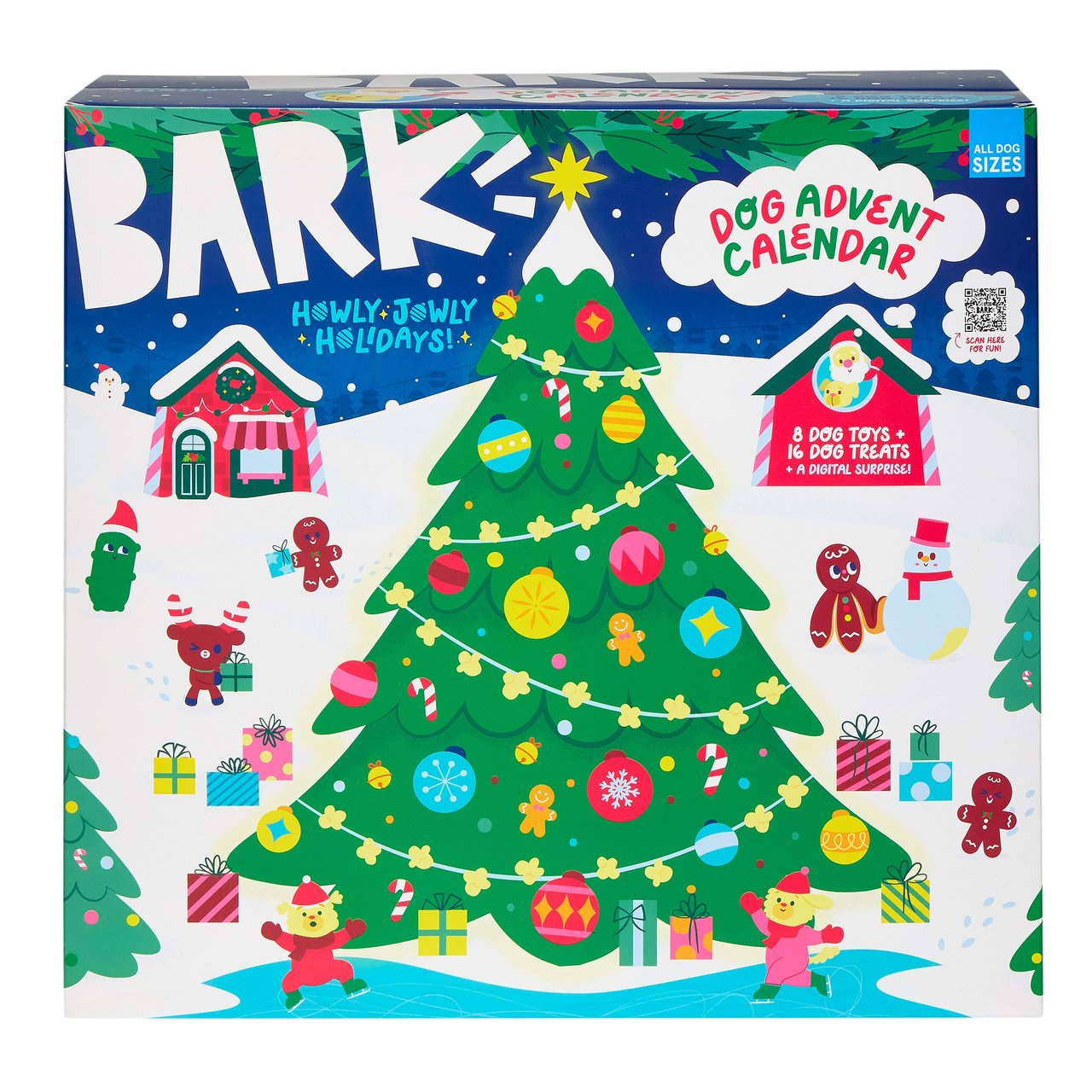 BARK Advent Calendar 8 Pet Toys / 16 Treats - Image 1