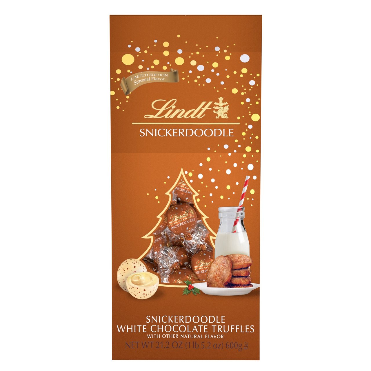 Lindt Lindor Snickerdoodle White Chocolate Truffles, 21.2 oz - Image 1