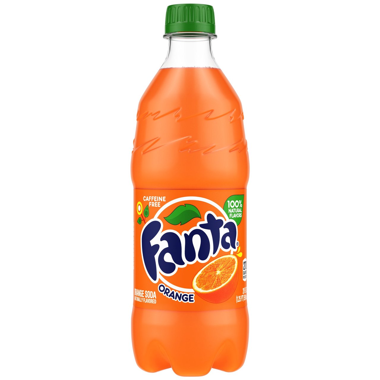 Fanta Orange Soda, 24 Pack of 20 oz Bottles - Image 1