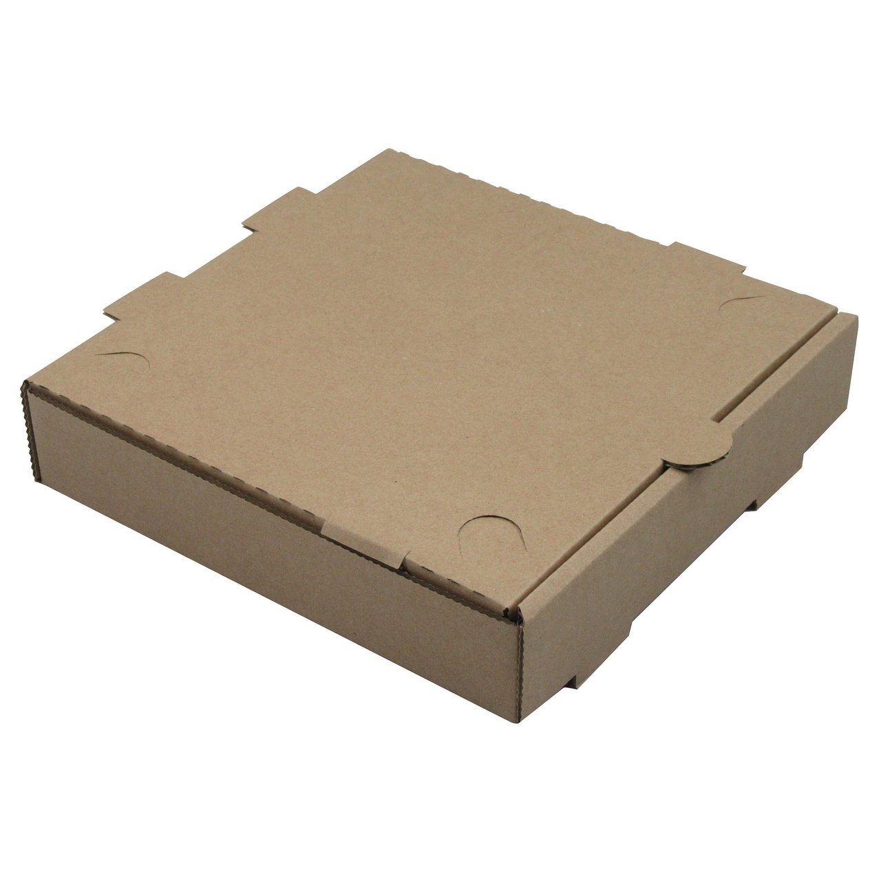 W Packaging 12" Kraft Plain Pizza Box, 50 ct