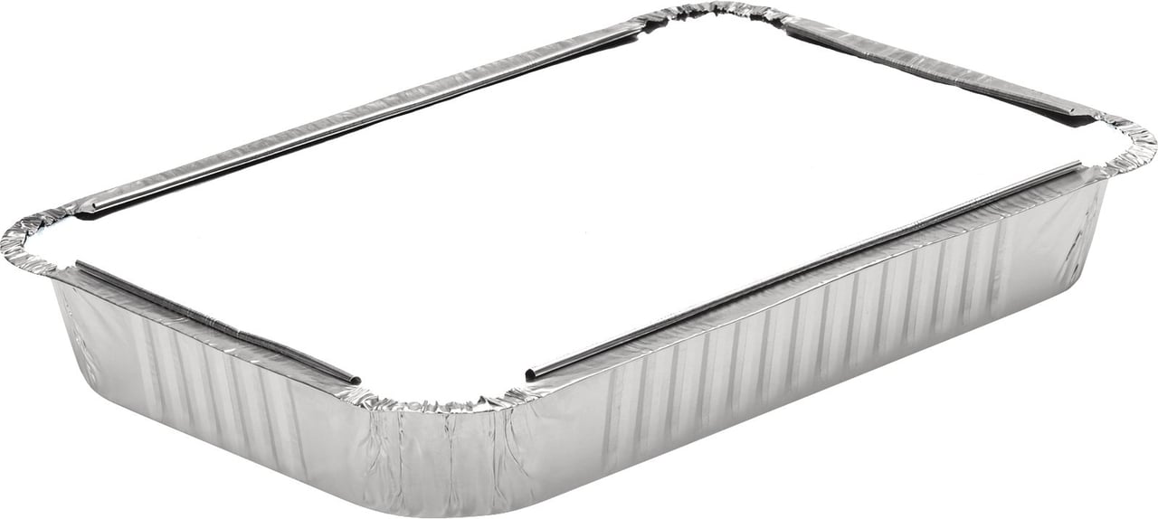 Durable Packaging 4 lb Oblong Pan with Lid, 150 CT (CC240L150)