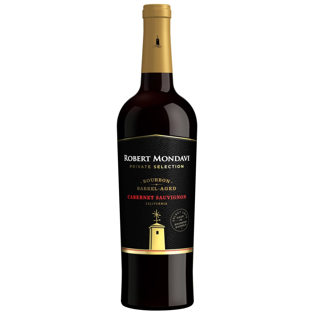 Robert Mondavi Private Selection Bourbon Barrel Aged Cabernet Sauvignon Monterey 750 ML - Image 1