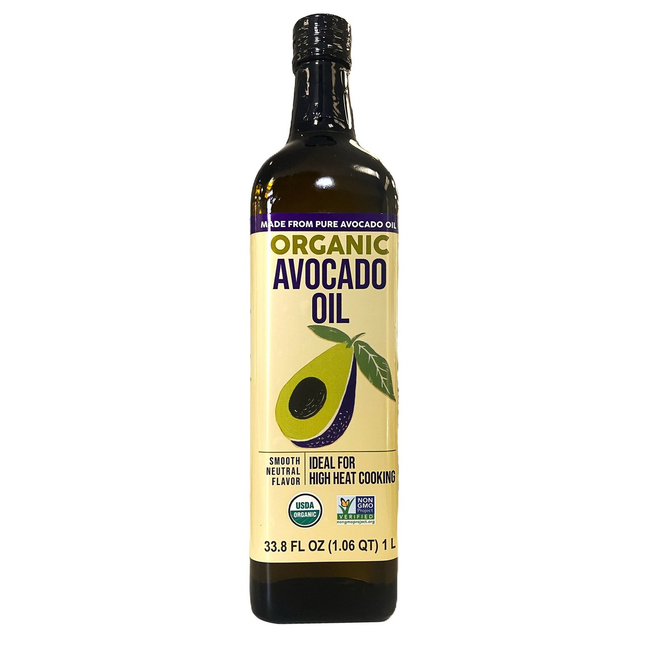Organic Avocado Oil, 1 L - Image 1