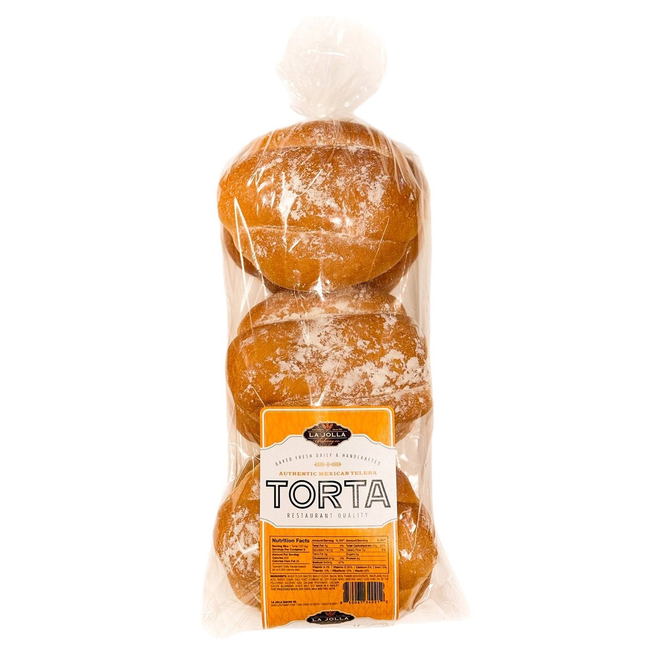 La Jolla Baking Co. Mexican Tortas, 9 ct / 34.2 oz - Image 1