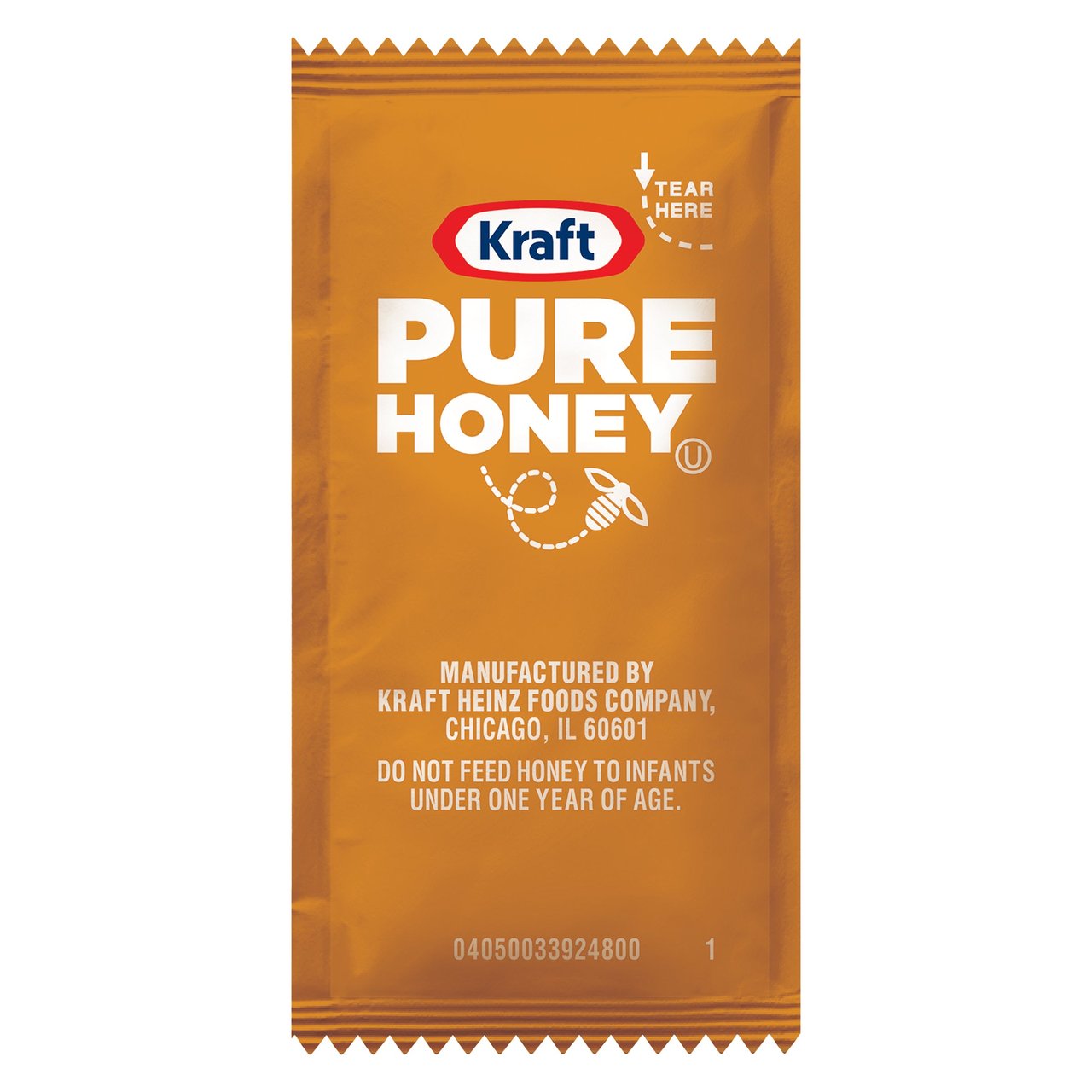 Kraft Pure Honey Portion Packets, 200 Count - Image 1