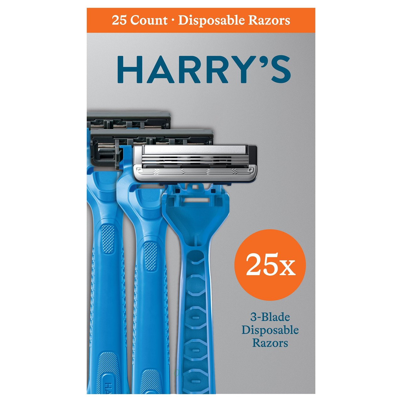 Harry's Disposable Razor 25-Count - Image 1