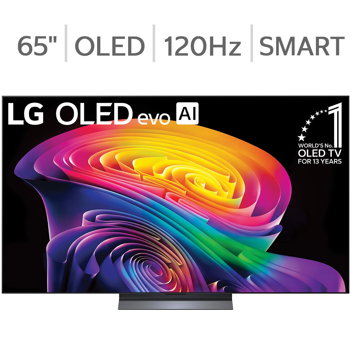 LG 65" Class OLED evo AI C6 4K Smart TV (OLED65C6AUA) - Image 1