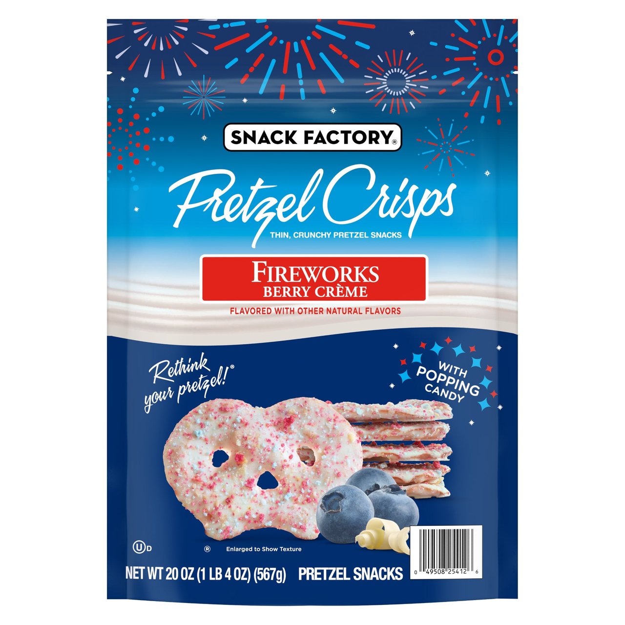 Snack Factory Firework Creme Pretzel Crisps 20 oz - Image 1